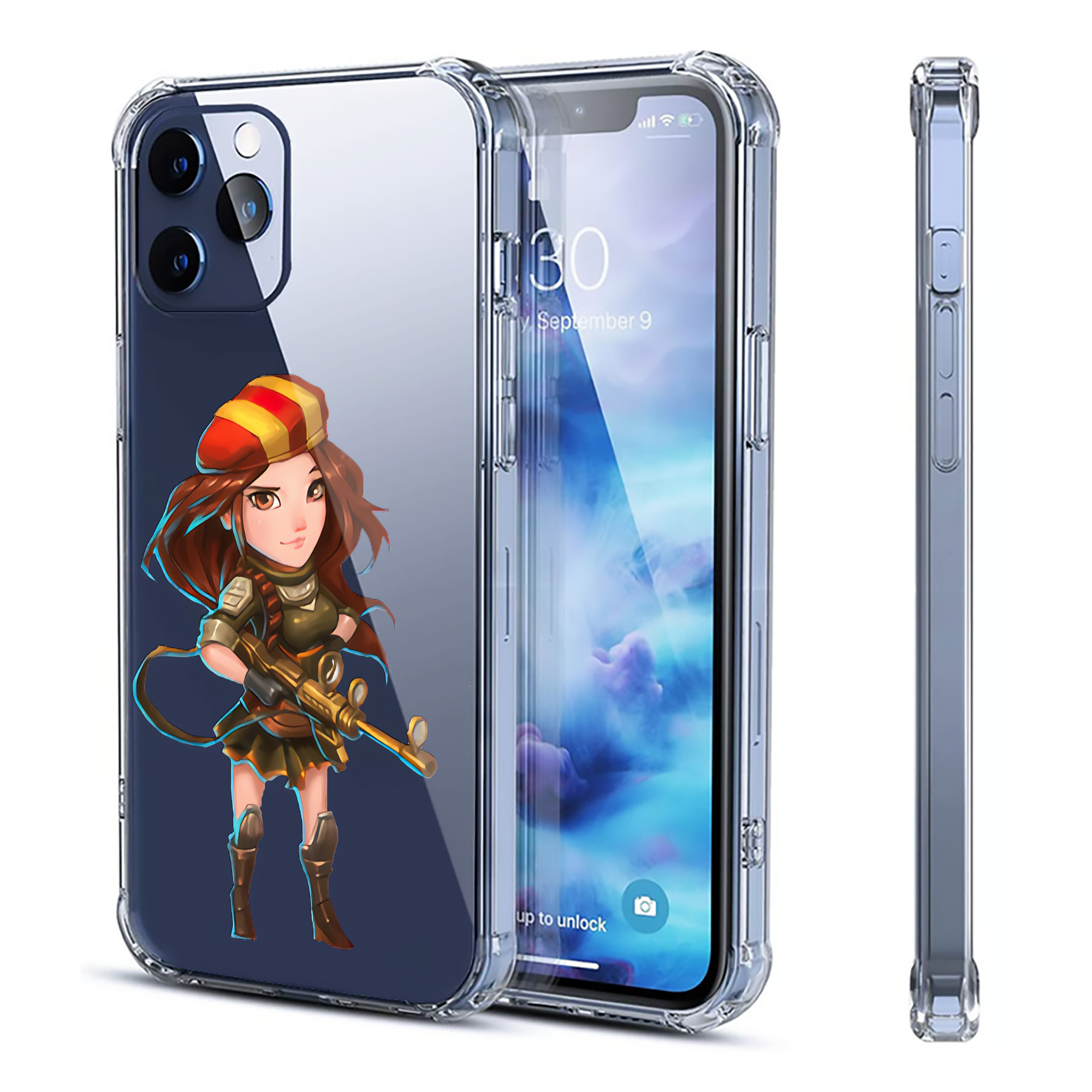（画像用） リーグ・オブ・レジェンド League of Legends LOL 【iPhone 12シリーズ対応】透明スマホケース（クリアソフトケース）